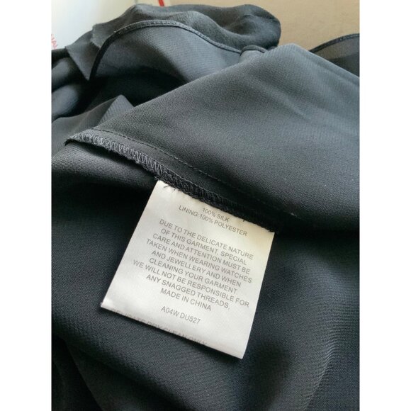 Whistles London silk dress US 8 dressy cocktail  100%silk - Picture 8 of 9